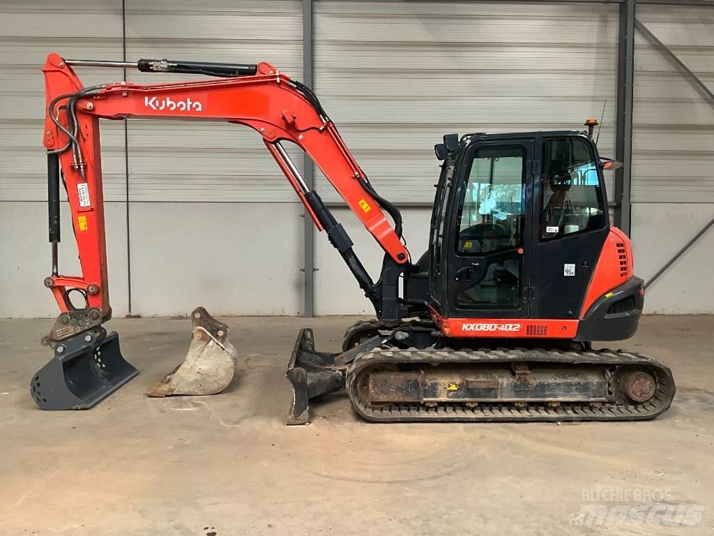 Kubota KX 080-4 A 2 Midigravere 7 - 12t