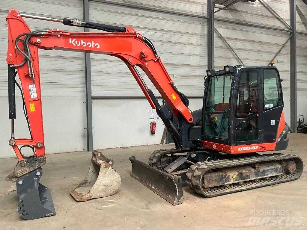 Kubota KX 080-4 A 2 Midigravere 7 - 12t