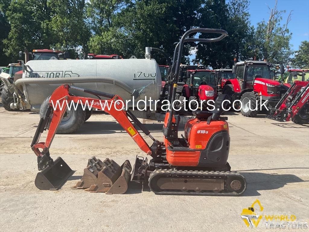 Kubota U 10-3 Minigravere <7t