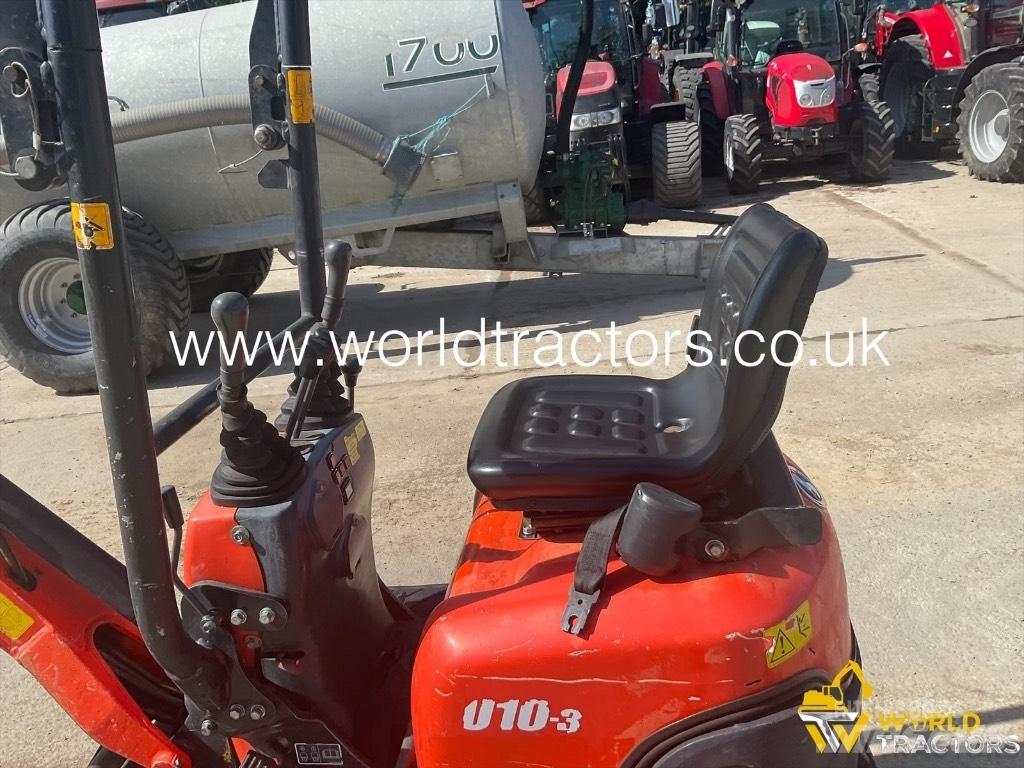 Kubota U 10-3 Minigravere <7t