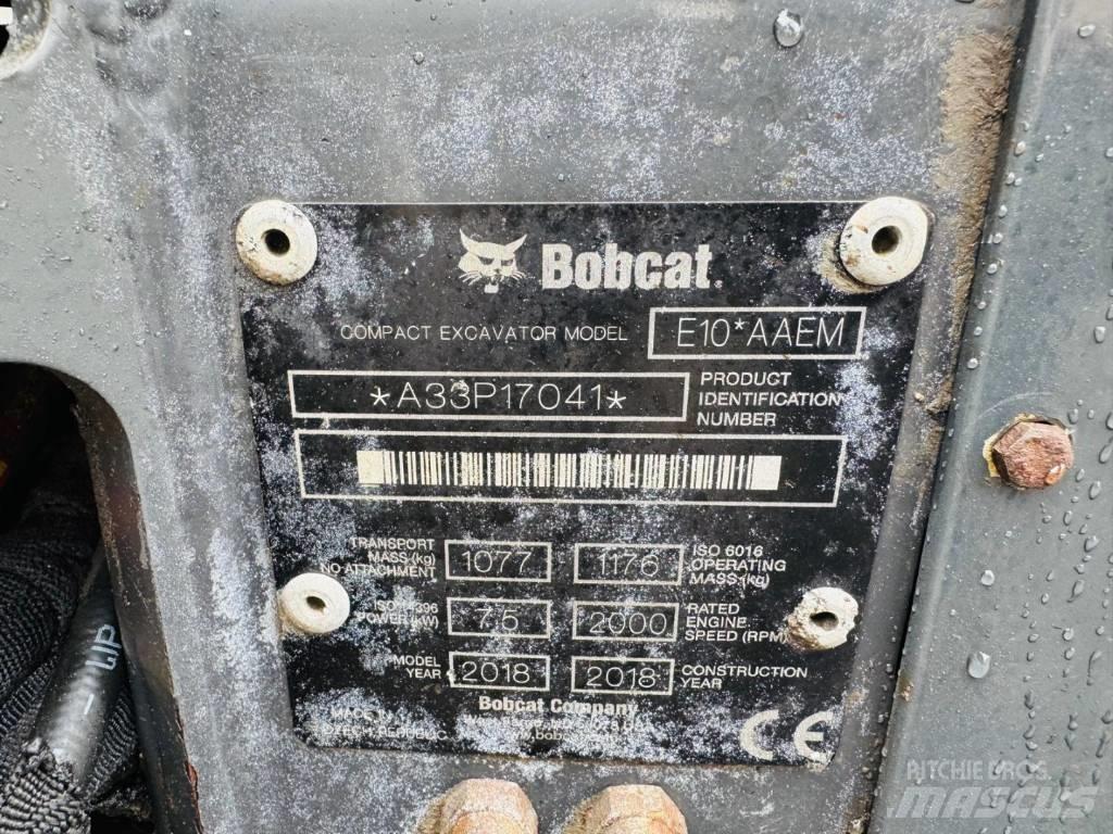 Bobcat E 10 Minigravere <7t