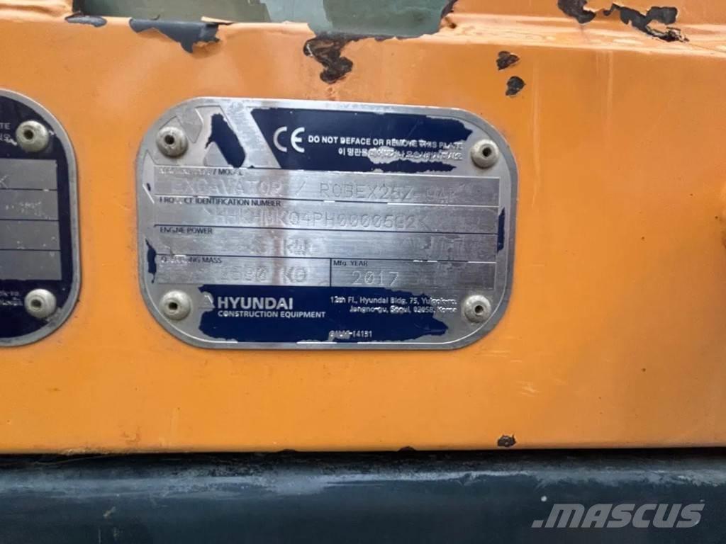 Hyundai R25Z Minigravere <7t
