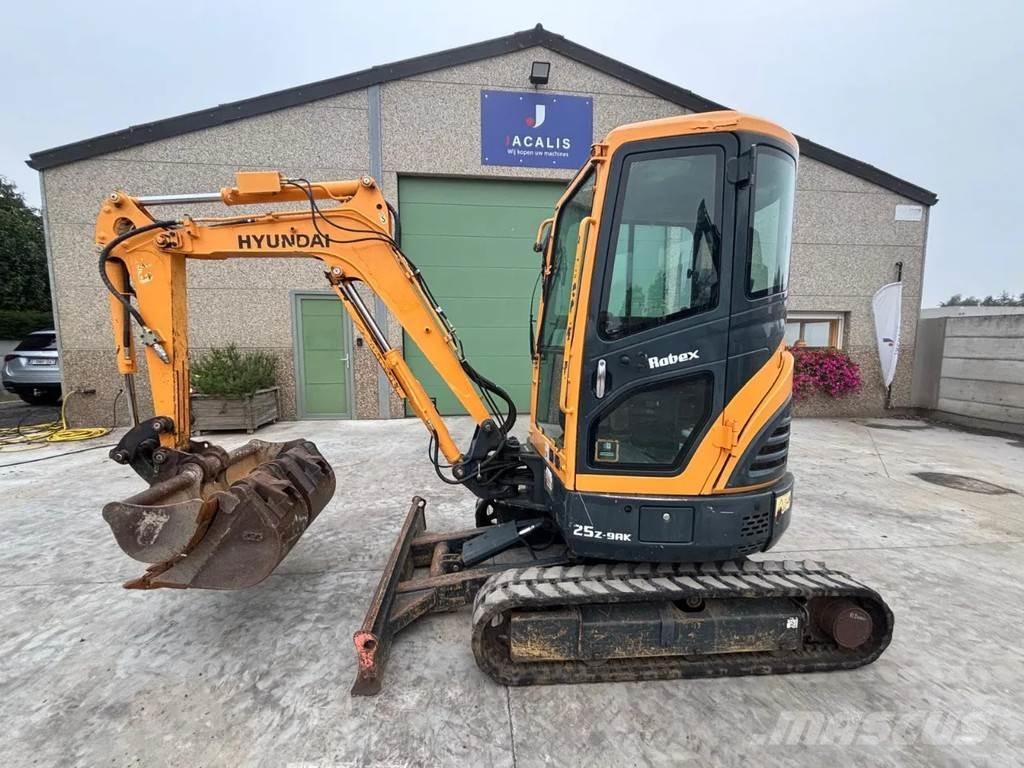 Hyundai R25Z Minigravere <7t