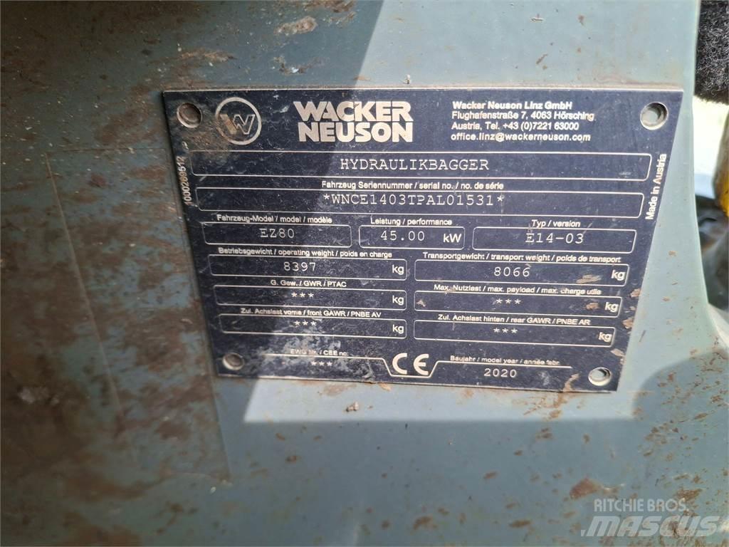Wacker Neuson EZ80 Beltegraver