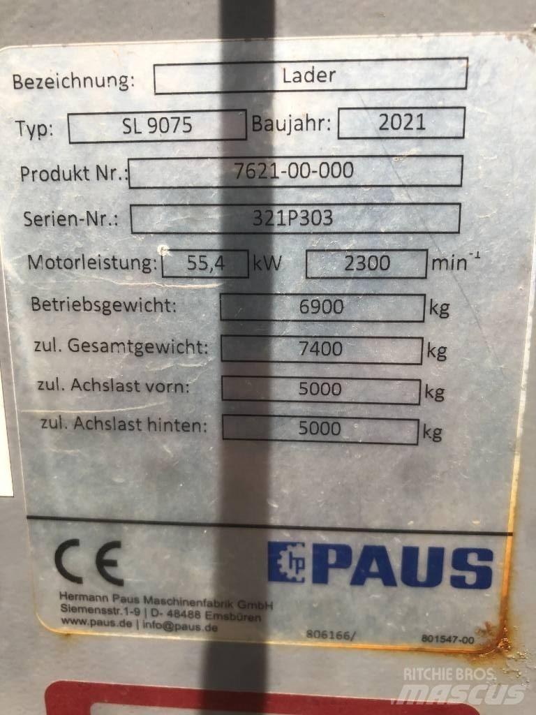 Paus SL 9075 Hjullastere