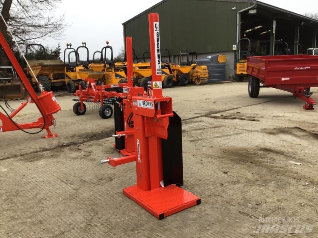 Browns Log splitter Vedkløvere, kappemaskiner og flismaskiner