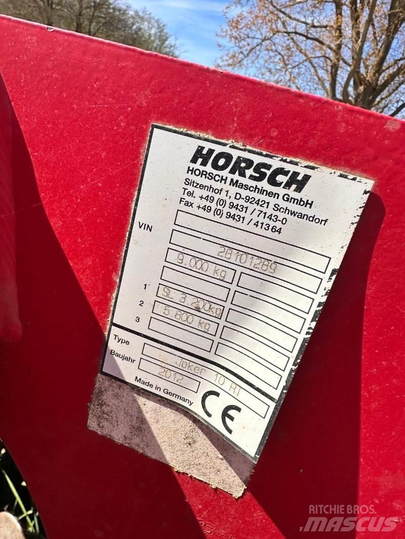 Horsch Joker 10 RT Skålharver