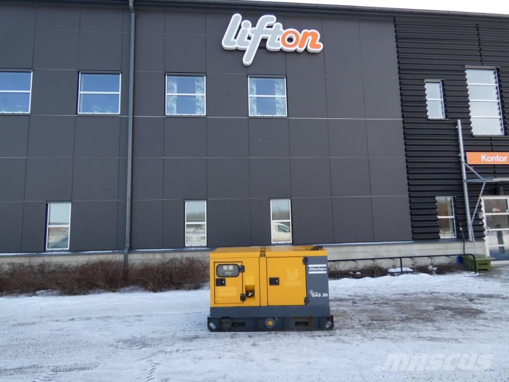 Atlas Copco QAS 20 Diesel Generatorer