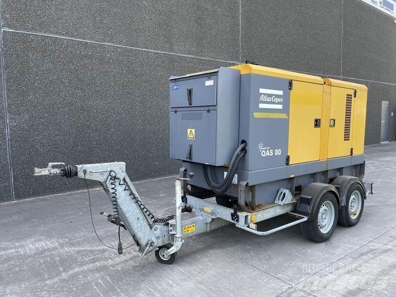 Atlas Copco QAS 80 Diesel Generatorer