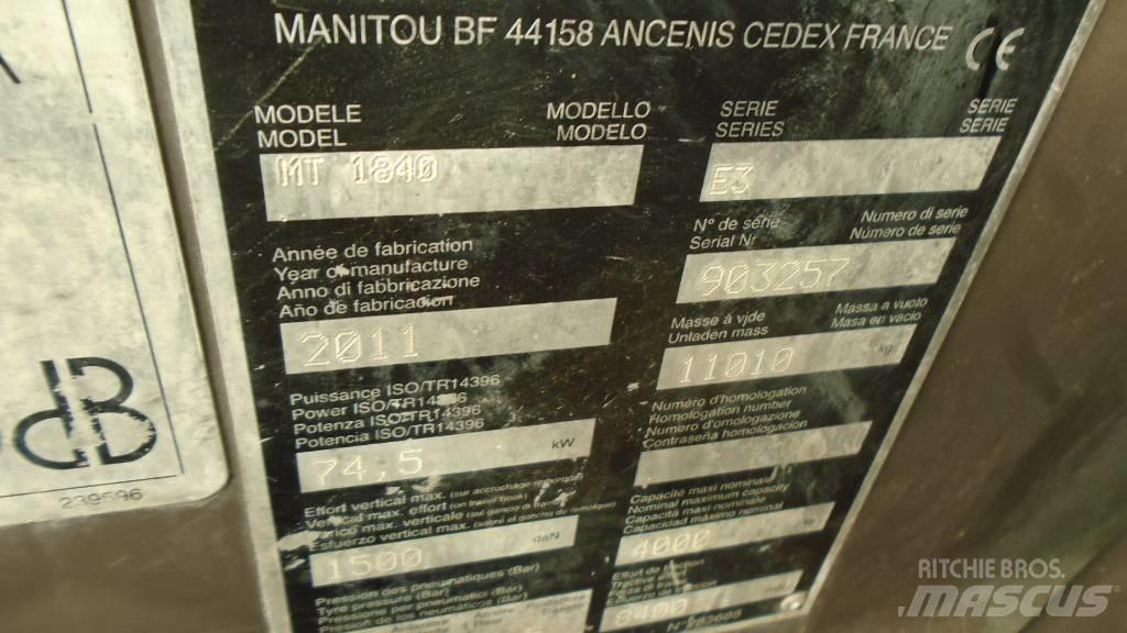 Manitou MT 1840 Teleskoplastere