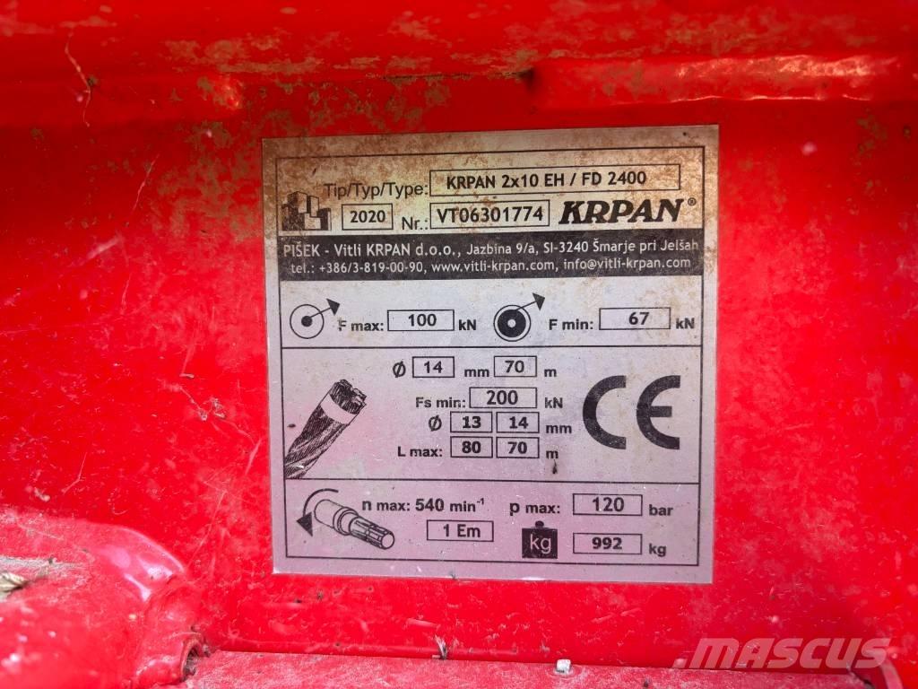 Krpan 2x10EH Kombimaskiner
