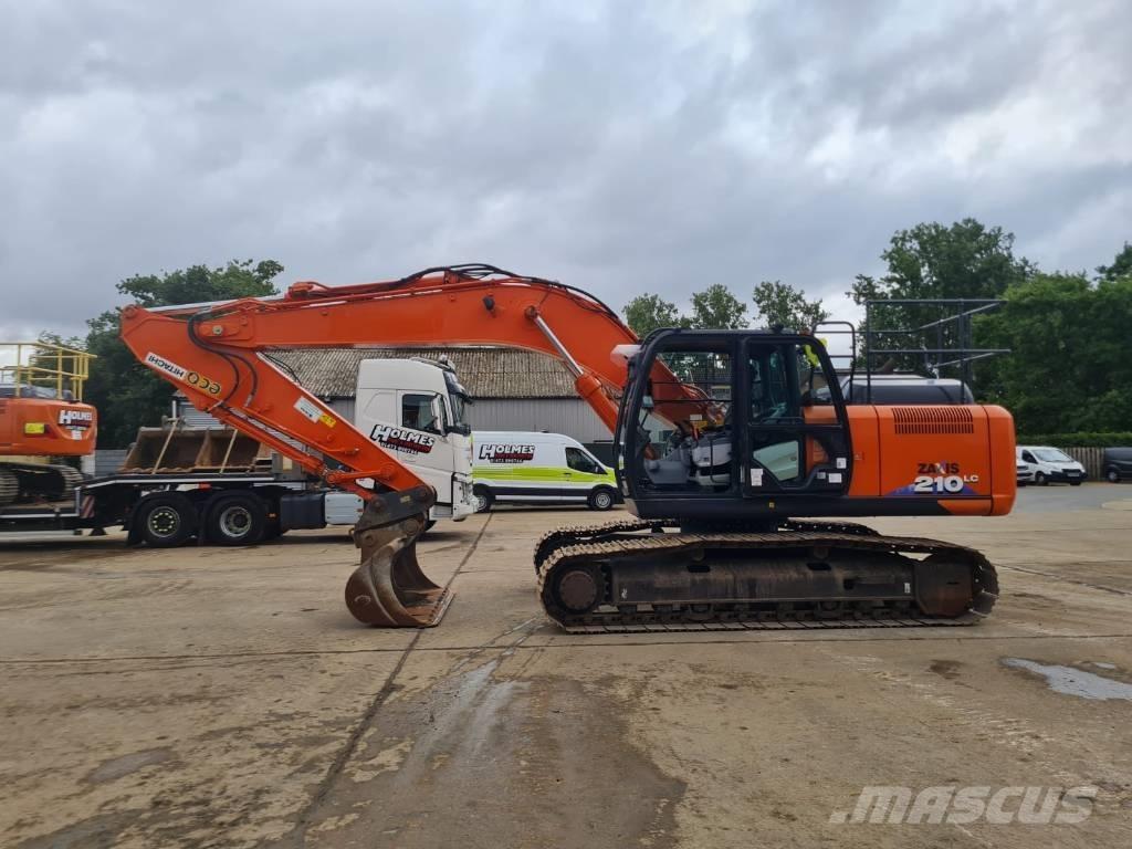 Hitachi ZX 210 LC-6 Beltegraver