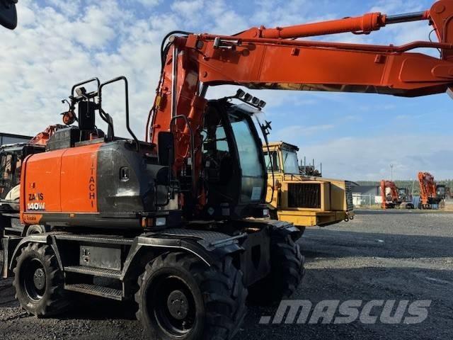 Hitachi ZX 140 W-6 Hjulgravere