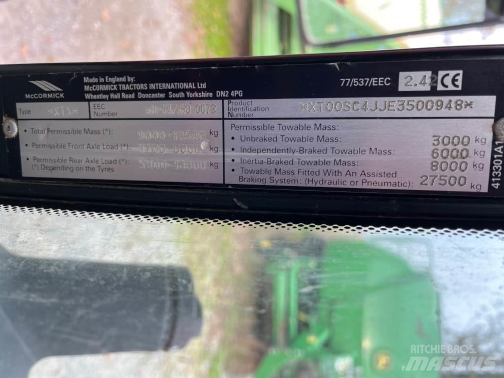 McCormick XTX 200 Traktorer