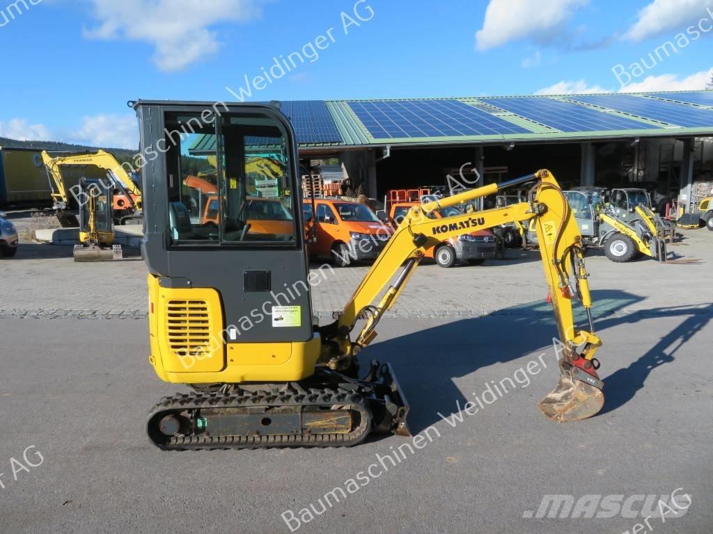 Komatsu PC 16 R-3HS Minigravere <7t