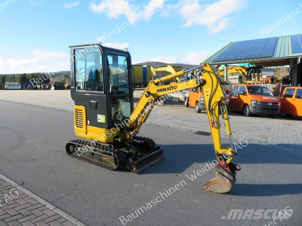 Komatsu PC 16 R-3HS Minigravere <7t