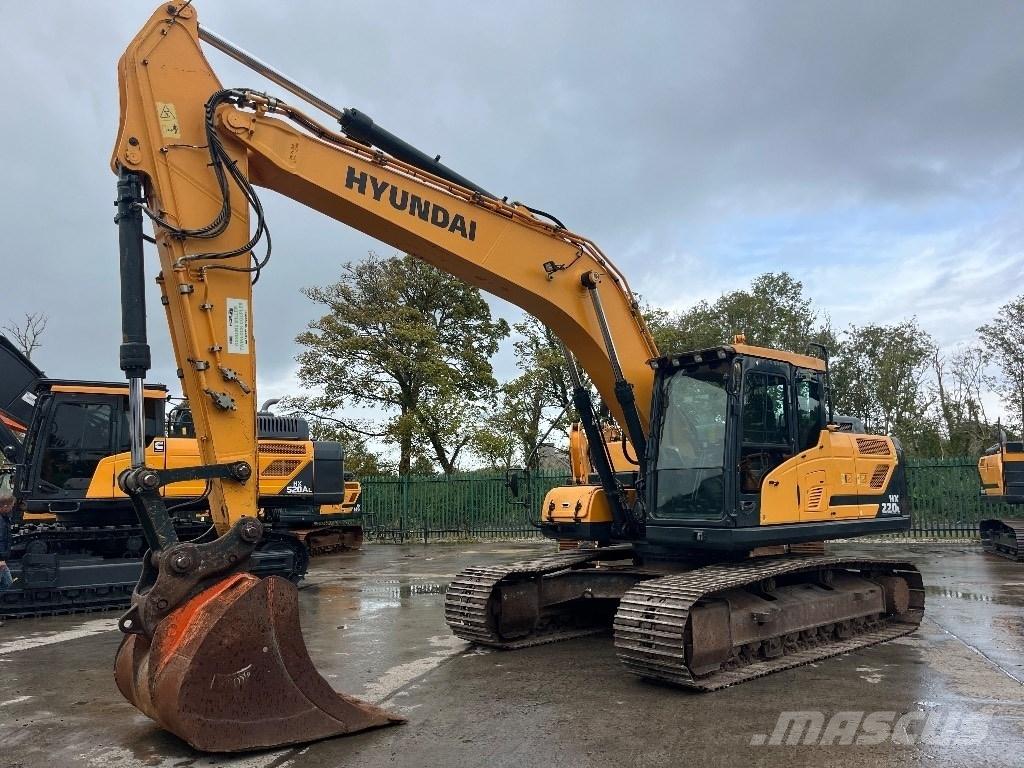 Hyundai HX220L Beltegraver