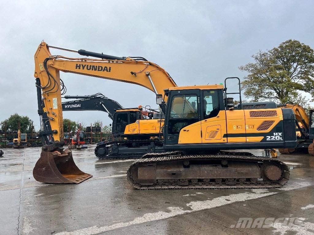 Hyundai HX220L Beltegraver