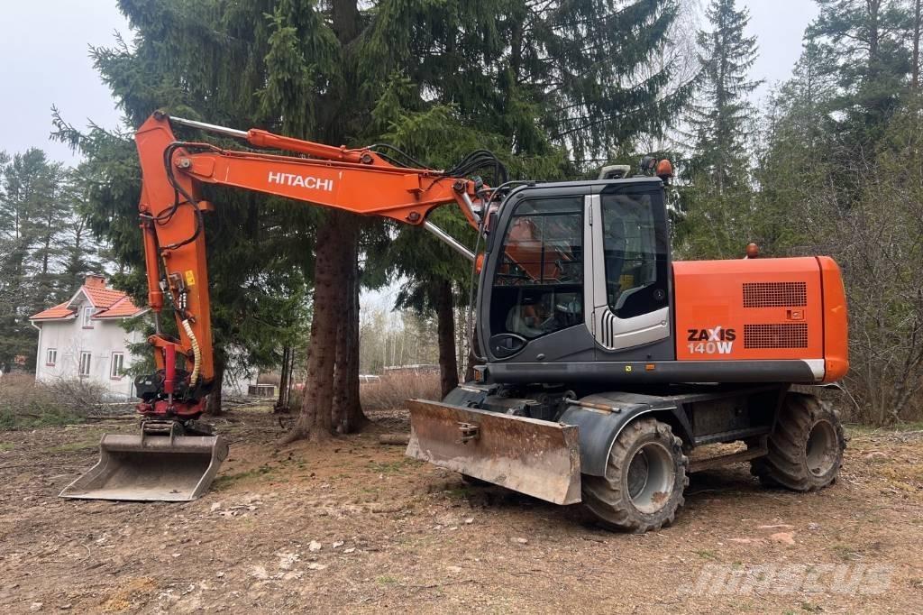 Hitachi ZX 140 W-3 Hjulgravere