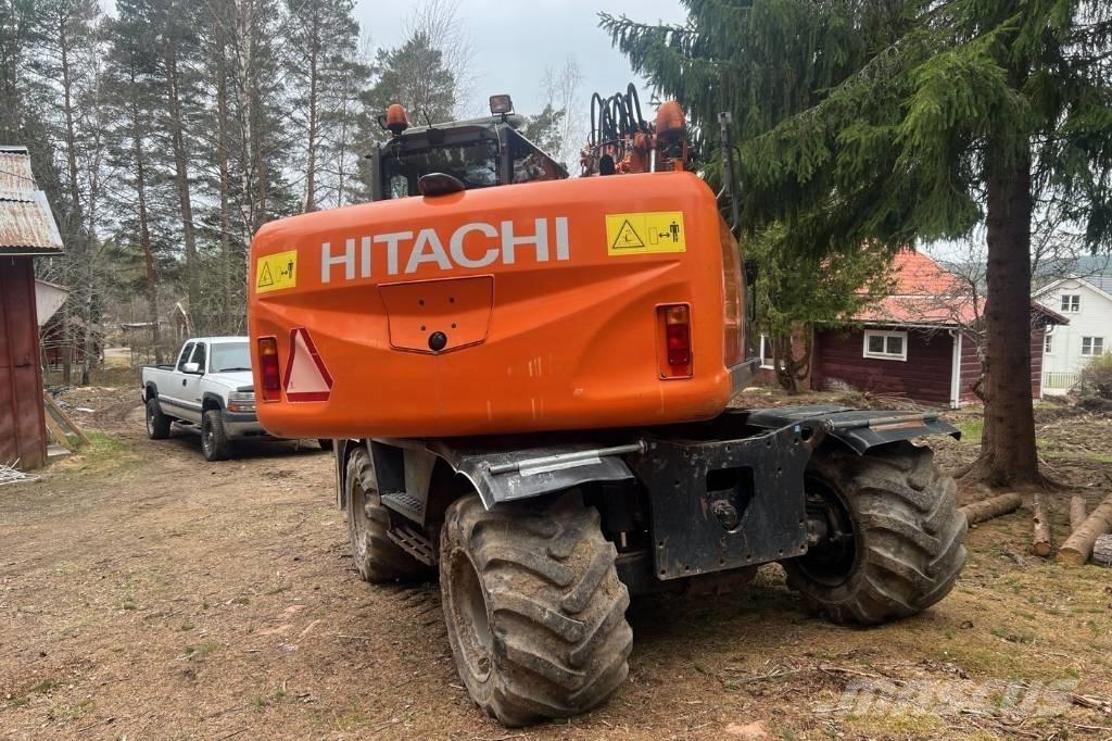 Hitachi ZX 140 W-3 Hjulgravere