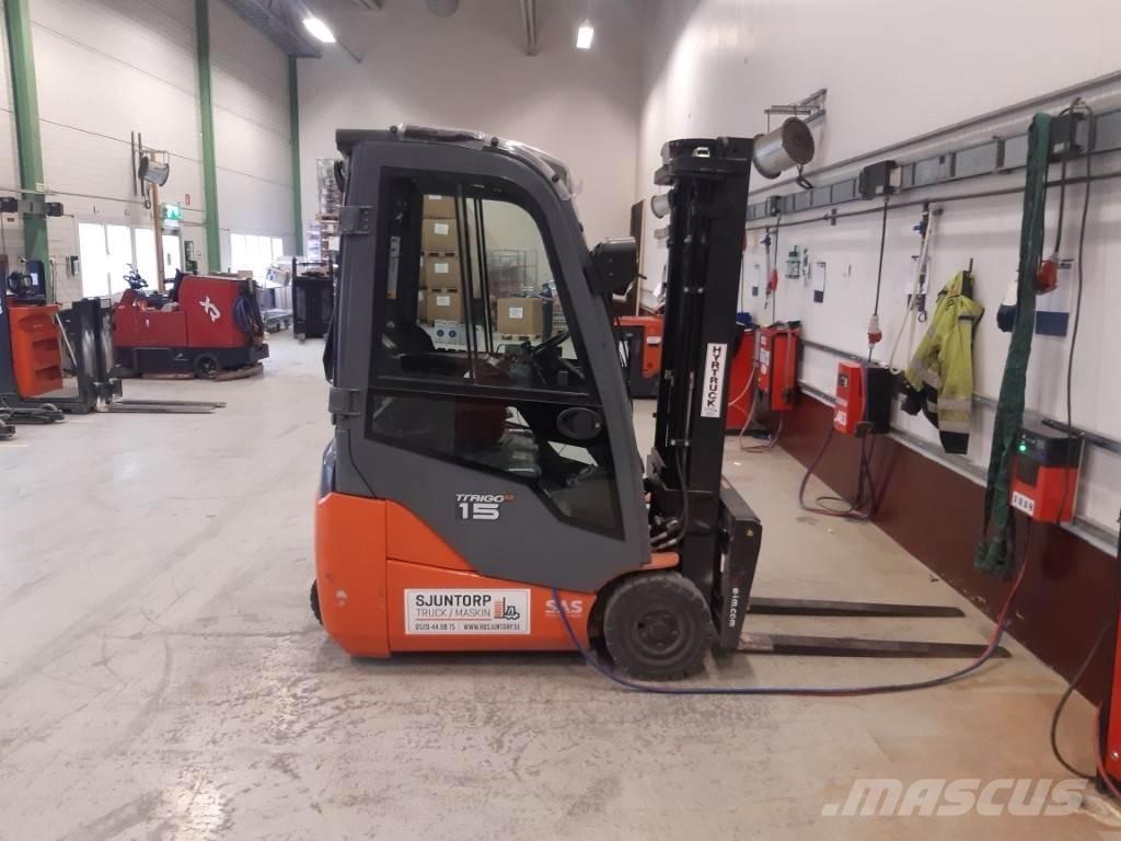 Toyota 8FBE15T Elektriske trucker