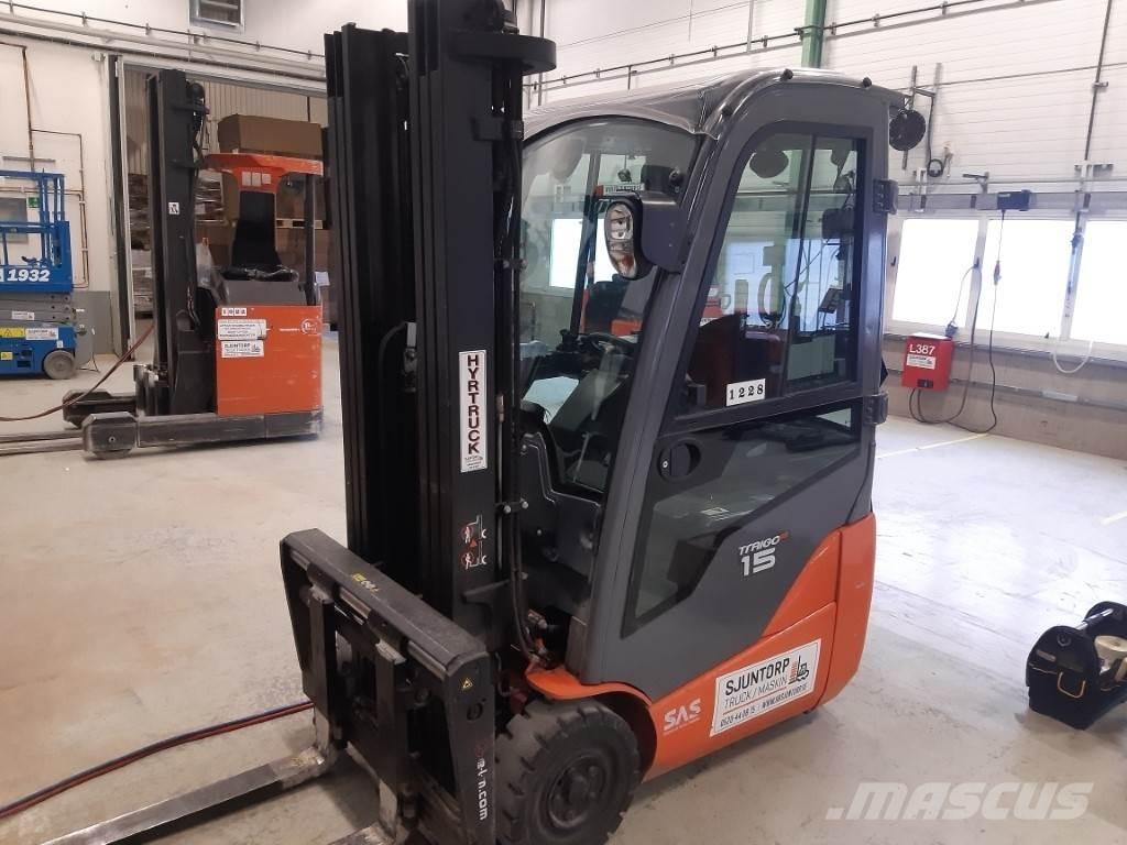 Toyota 8FBE15T Elektriske trucker