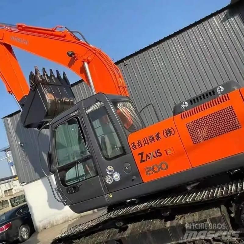 Hitachi ZX 200 Beltegraver