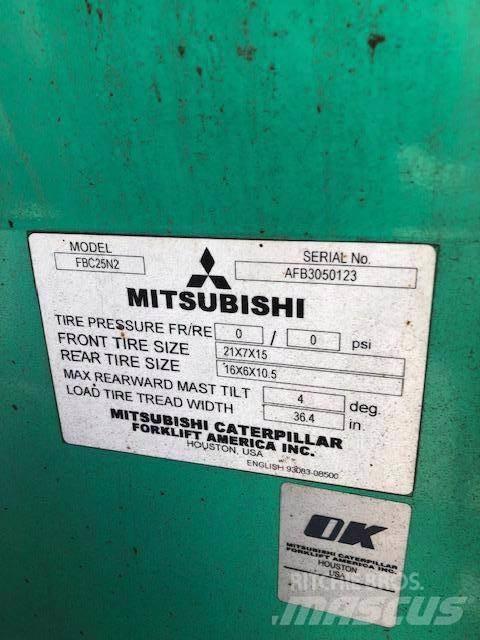 Mitsubishi FBC25N Elektriske trucker