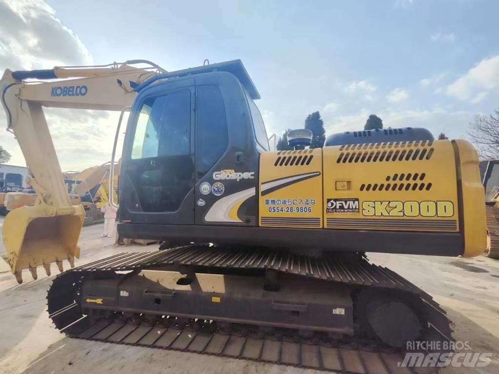 Kobelco SK200D Beltegraver