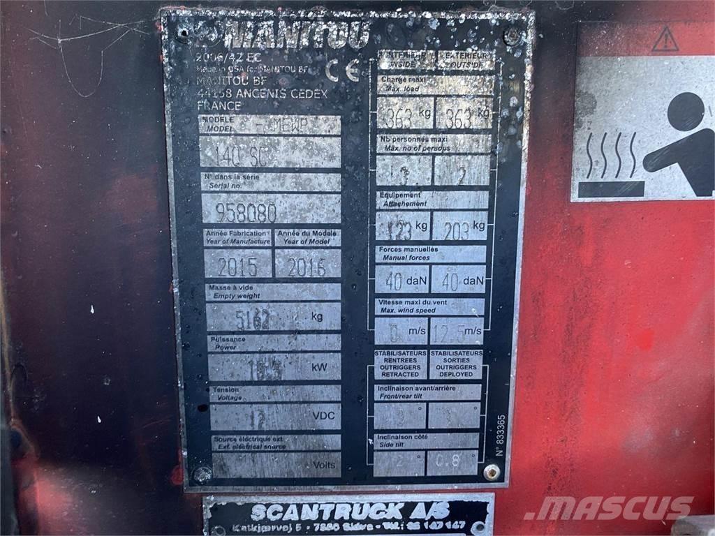 Manitou 140SC Sakselifter