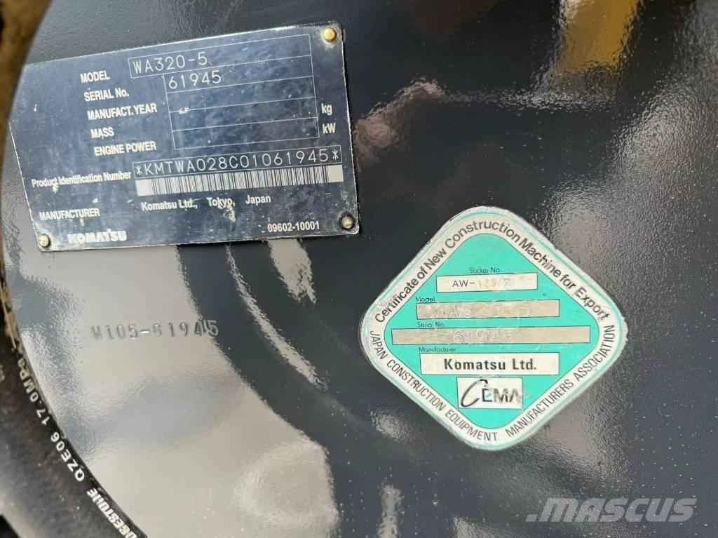 Komatsu WA 320-5 Hjullastere