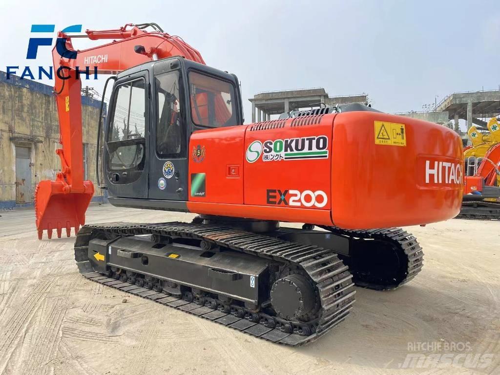 Hitachi EX 200 Beltegraver