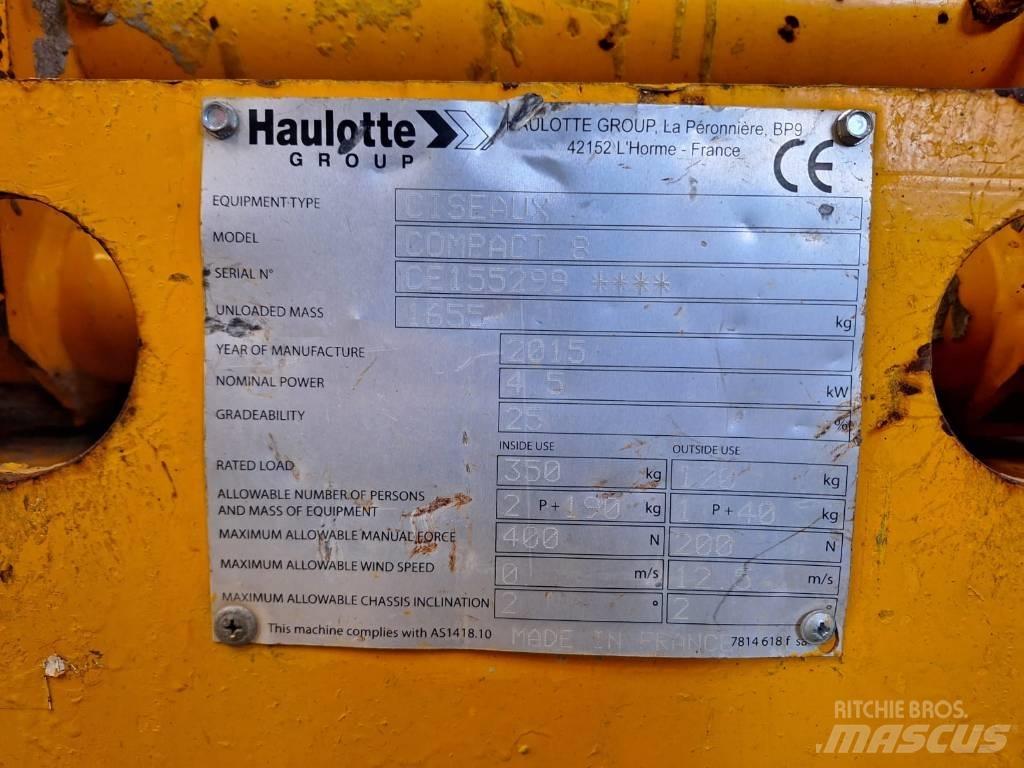 Haulotte Compact 8 Sakselifter
