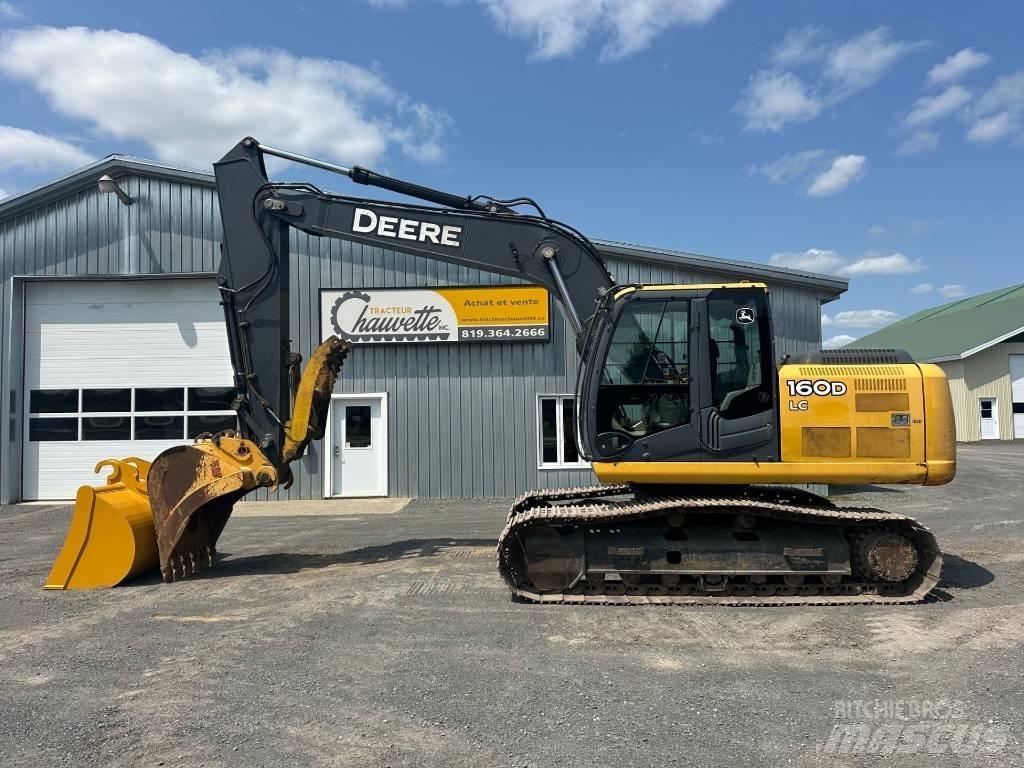 John Deere 160 DLC Beltegraver