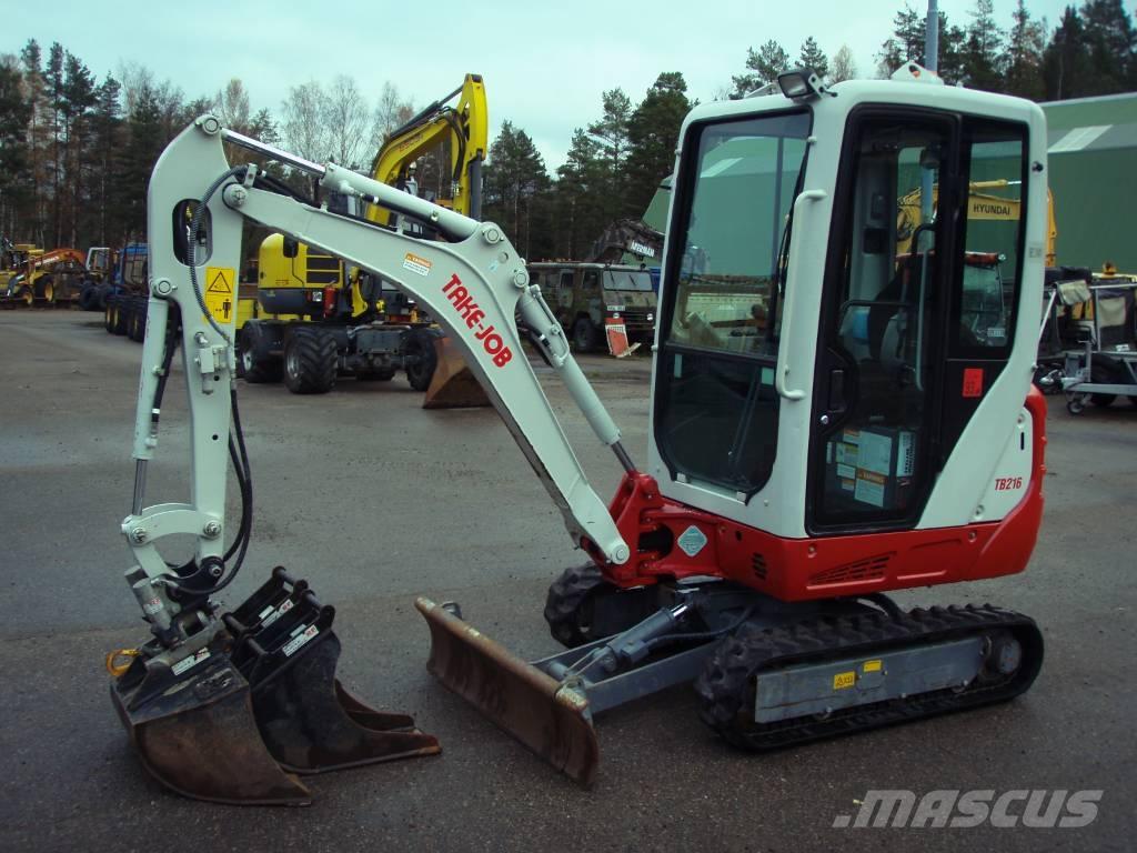 Takeuchi TB 216 Minigravere <7t