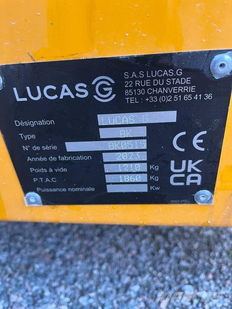 Lucas Raptor BK Rundballerivere, -kuttere og -utpakkere