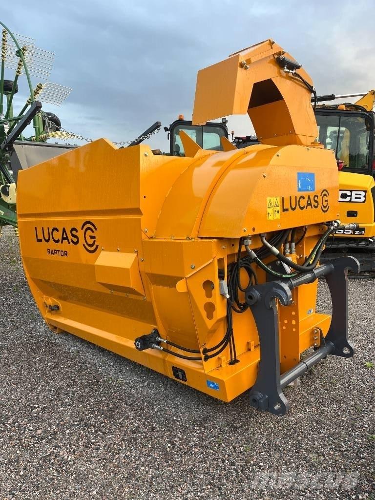 Lucas Raptor BK Rundballerivere, -kuttere og -utpakkere