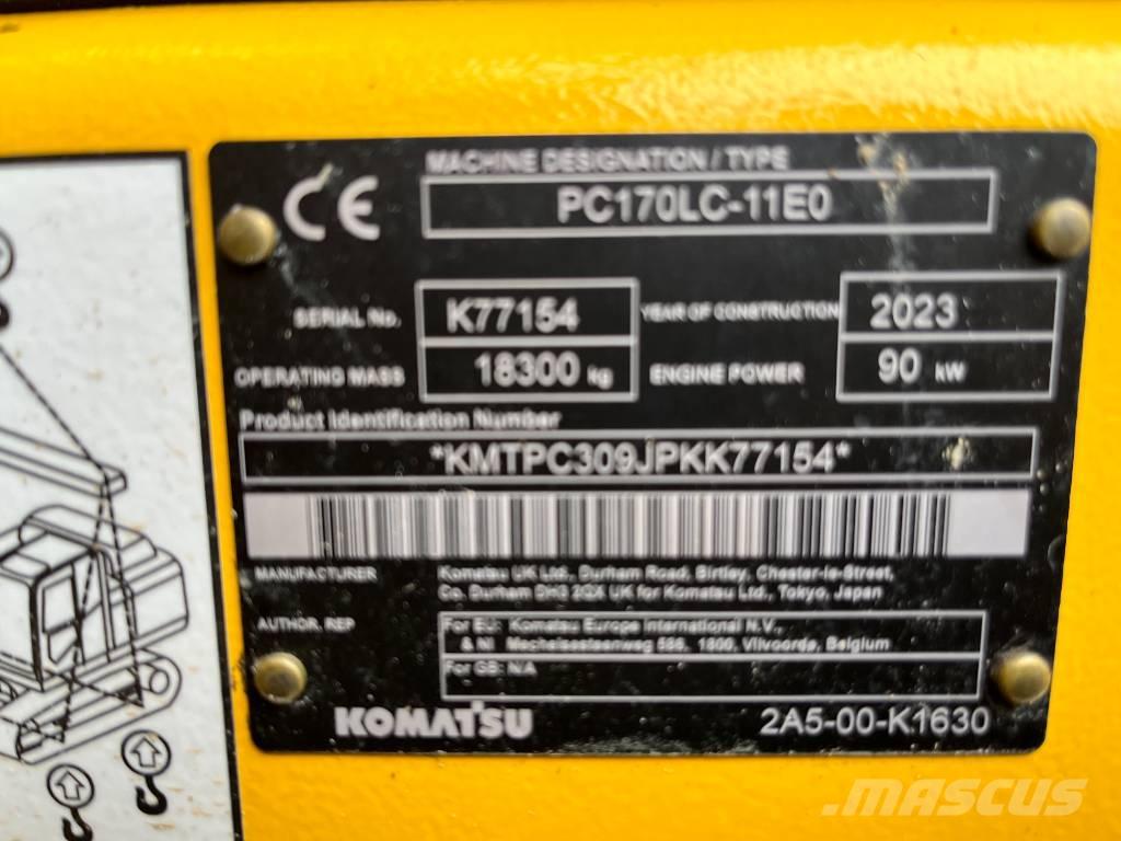 Komatsu PC 170 LC-11 Beltegraver