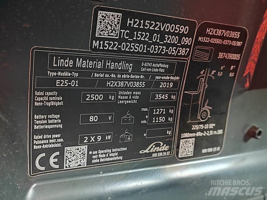 Linde E25-01 Elektriske trucker