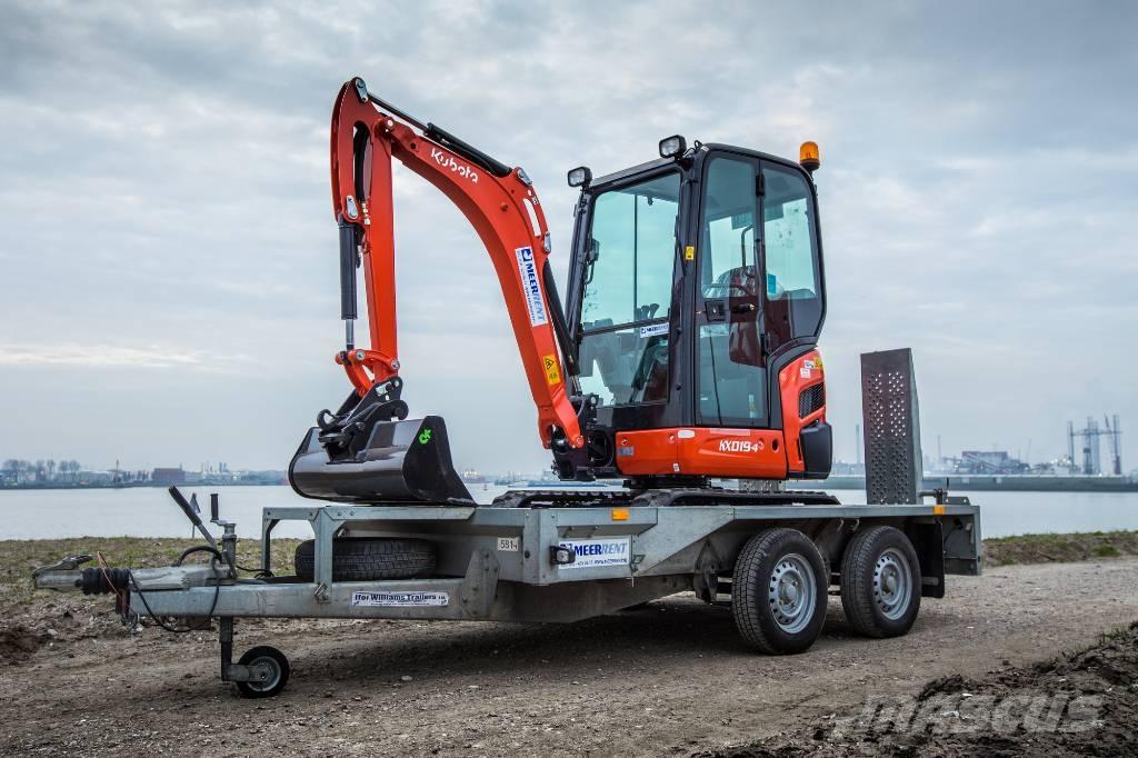 Kubota KX019-4 Minigravere <7t