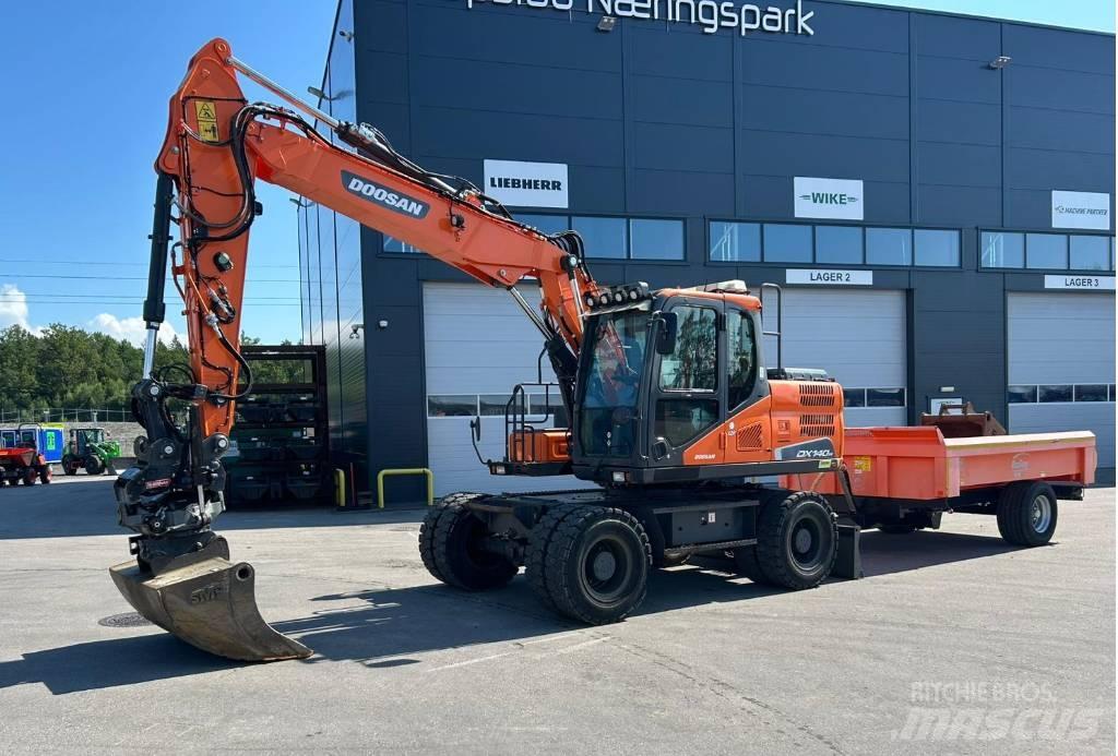 Doosan DX 140 W-5 Hjulgravere