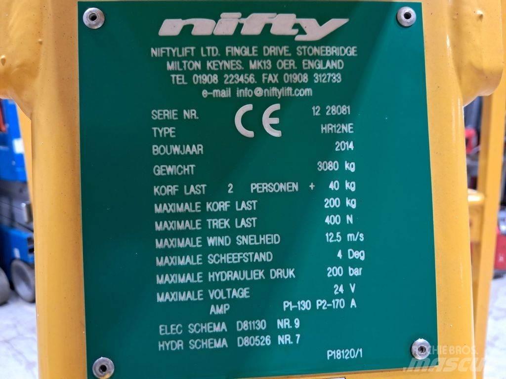 Niftylift HR12NE Leddede bomlifter