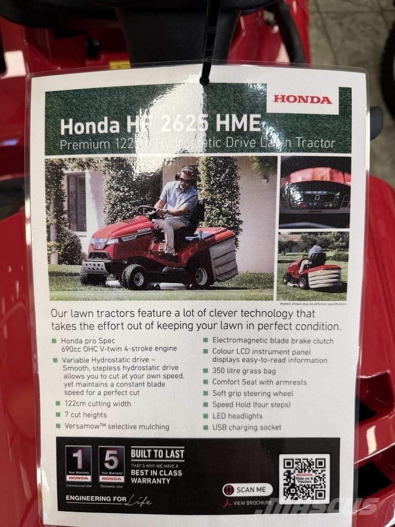 Honda HF2625 HME Sitteklippere