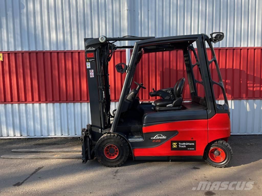 Linde E25L-02 Elektriske trucker