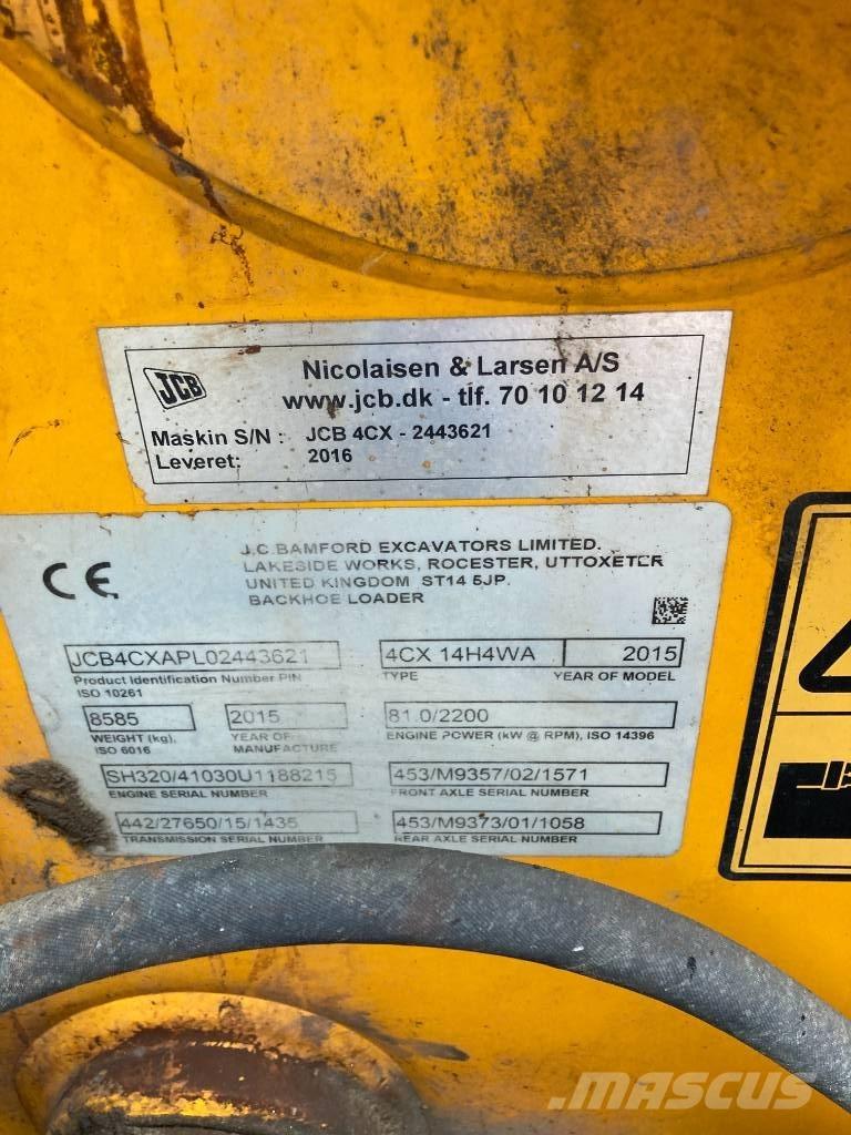JCB 4 CX Traktorgravere