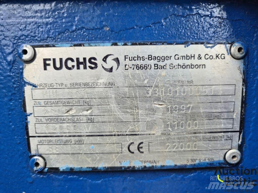 Fuchs MHL 331 Hjulgravere