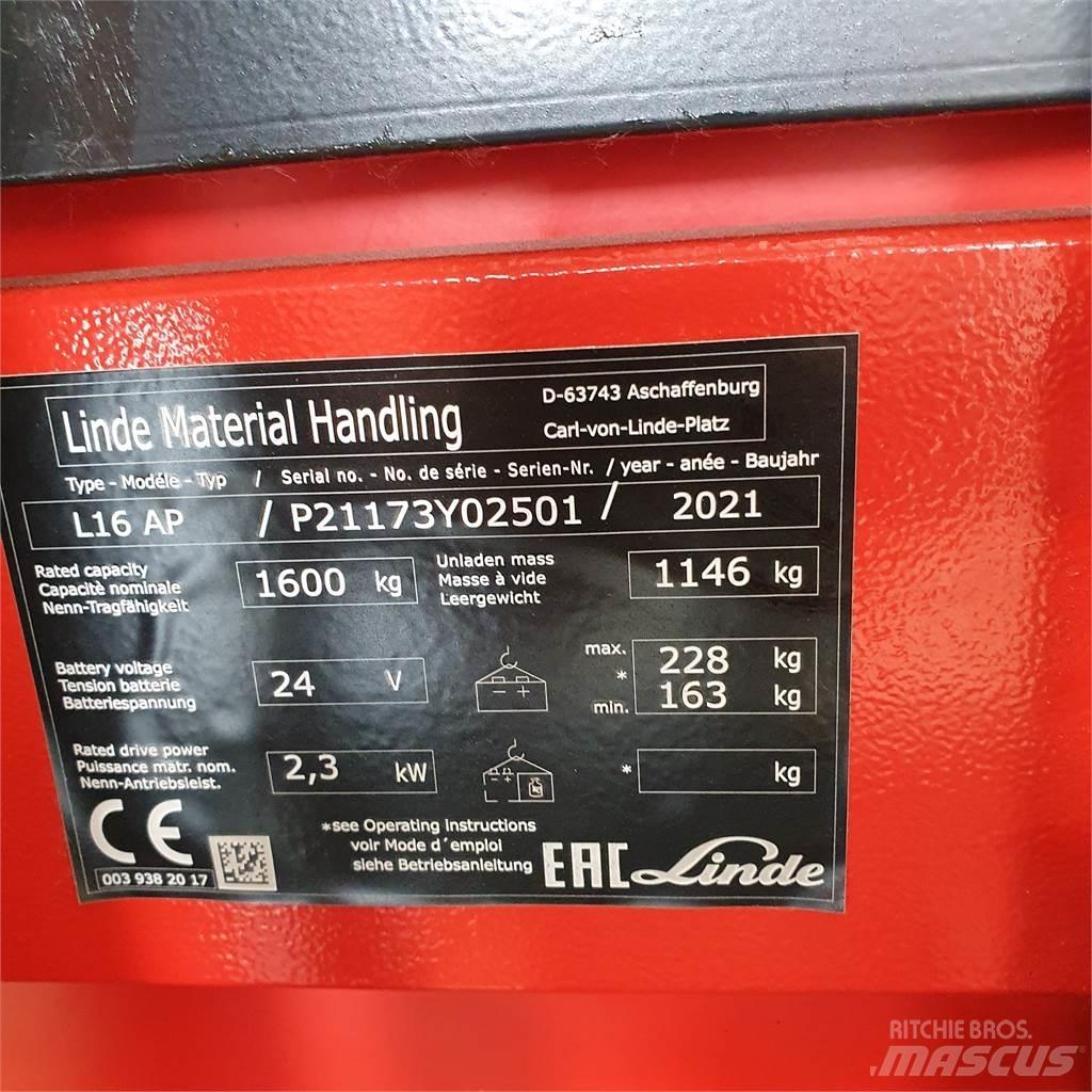 Linde L16APi Ledestablere