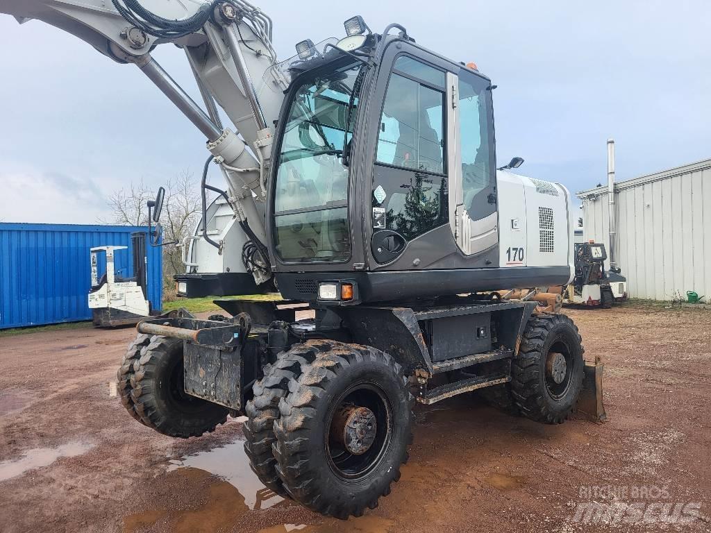 Hitachi ZX 170 W-3 Hjulgravere