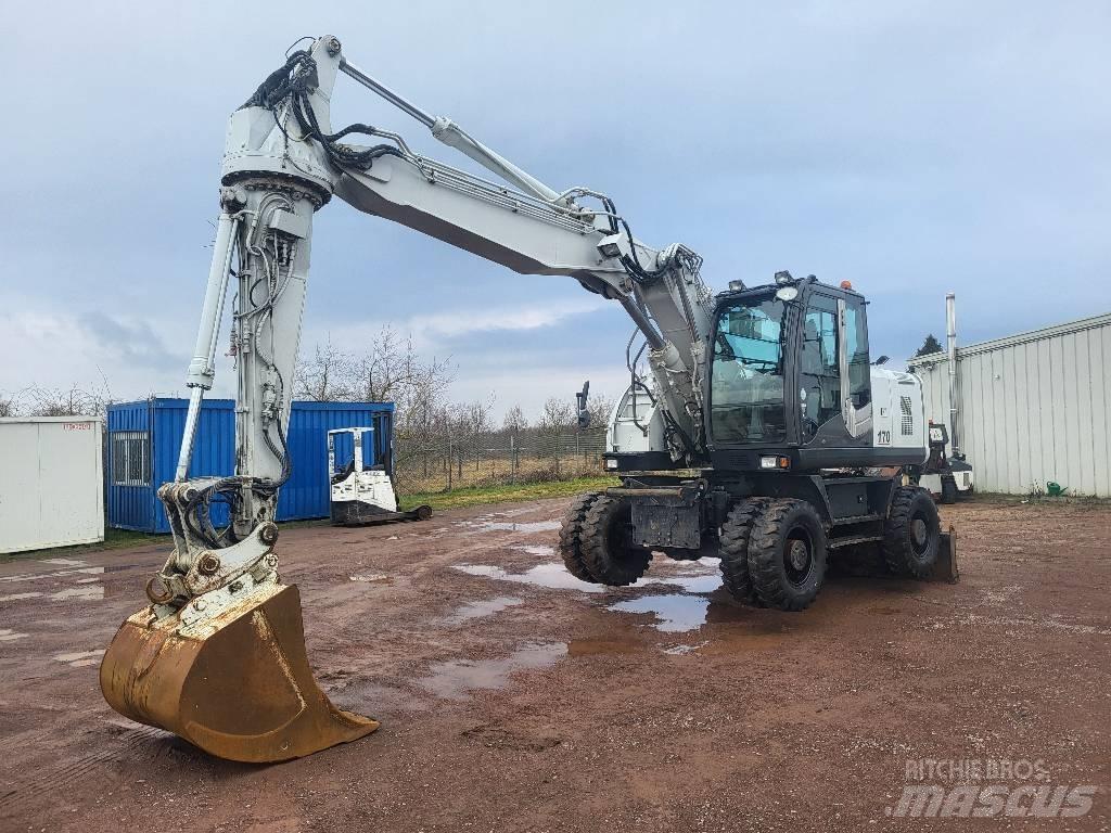 Hitachi ZX 170 W-3 Hjulgravere
