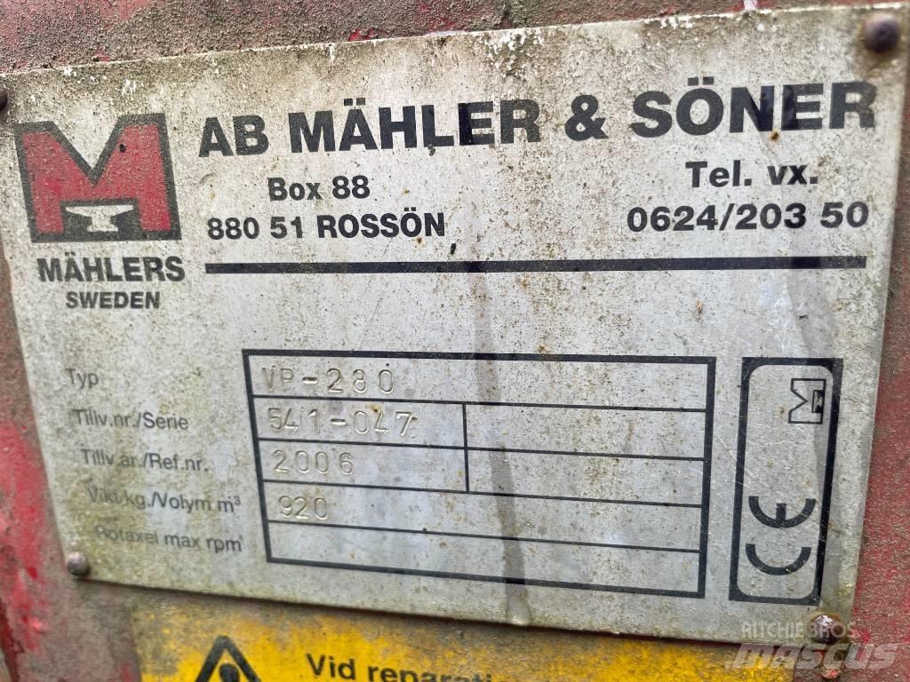 Mählers VP-280 Tråkkemaskiner
